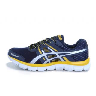 Chaussure Asics Tennis Quick 33 Bleu Marine Homme Pas Cher